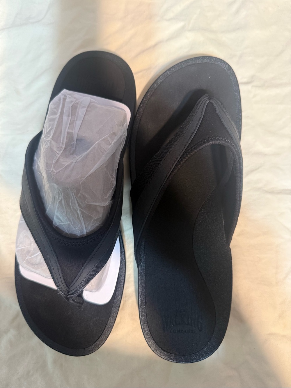Women's Black Cross-Strap Slide Sandals - Comfortable Everyday Wear